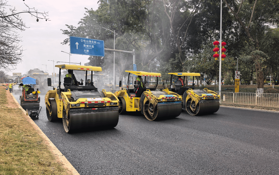 东莞市松山湖沥青路面施工
